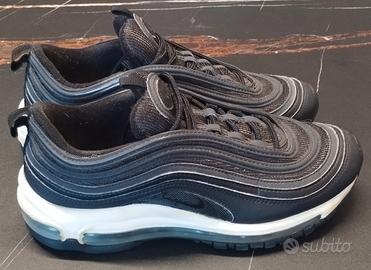 Nike air max 97 donna black white-black