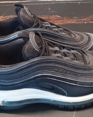 Nike air max 97 donna black white-black