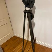 Lampada effetto macchina da ripresa cinema