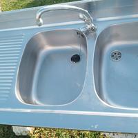 lavandino acciaio inox 