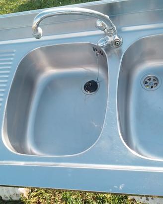 lavandino acciaio inox 