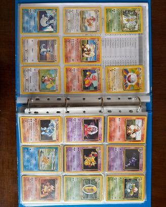 Lotto pokemon vintage set base