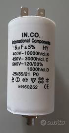CONDENSATORE NUOVO 16uF