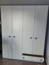 Armadio come nuovo per cameretta bambina