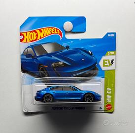 Hot Wheels Porsche Taycan Turbo S - Blu Metal 2026