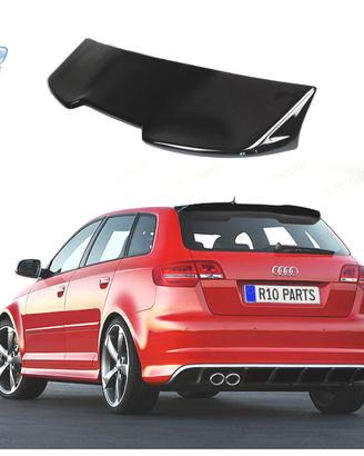 SPOILER AUDI A3 8PA SPORTBACK 03-12 LOOK RS3 NERO 