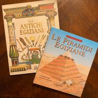 lotto 2 libri antico egitto piramidi idea libri