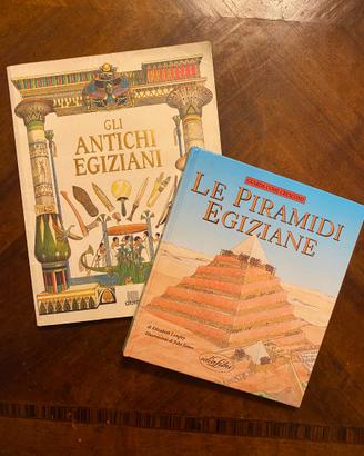 lotto 2 libri antico egitto piramidi idea libri