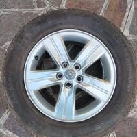 cerchi in lega Opel 16 pollici con pneumatici inve