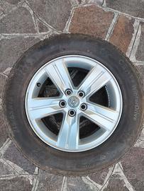 cerchi in lega Opel 16 pollici con pneumatici inve