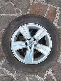 cerchi in lega Opel 16 pollici con pneumatici inve