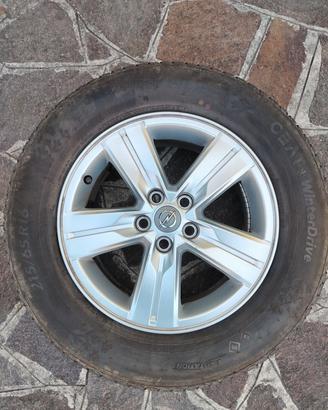 cerchi in lega Opel 16 pollici con pneumatici inve