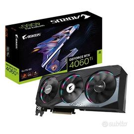 Scheda Gigabyte AORUS RTX 4060 Ti ELITE 8GB GDDR6