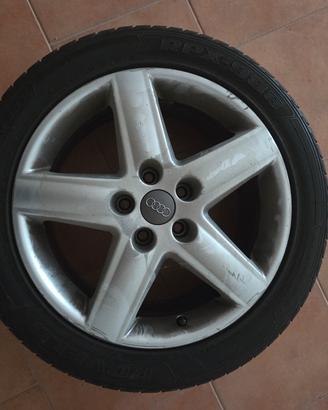 5 cerchi in lega originali per  Audi A4