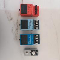 2 Pedali chitarra Boss  MD-2 + Mooer E.LADY