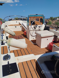 Barca carrello e motore 40cv