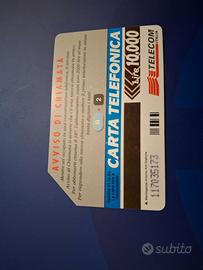 Scheda telefonica