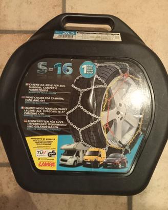 Catene da Neve S-16 26.5 SUV Camper Furgoni 16mm.