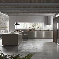 Cucina angolo+3 colonne + isola | Disegno Allegato