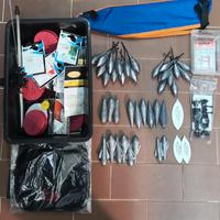 Materiale vario da pesca, agonismo e surfcasting