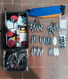 Materiale vario da pesca, agonismo e surfcasting