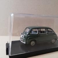 modellino fiat 600 multipla polizia