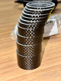 Kit distanziali manubrio bici carbonio