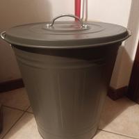 Bidone spazzatura grigio Ikea