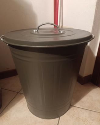 Bidone spazzatura grigio Ikea