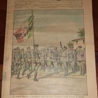 giornale  rivista antico domenica del corriere