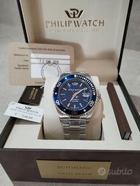 Orologio Philip Watch Caribe Sport Automatic NUOVO