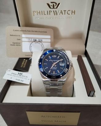 Orologio Philip Watch Caribe Sport Automatic NUOVO
