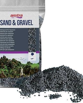 Ghiaino amtra nero acquario 15,5kg