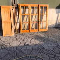 finestra in legno