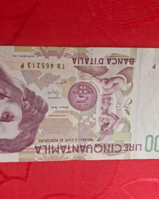 Banconota da 50000lire Bernini 