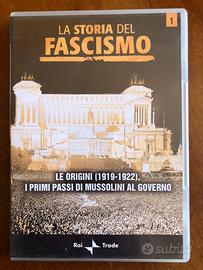 13 DVD Storia del Fascismo 1-13 - 4 sigillati