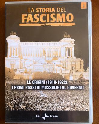 13 DVD Storia del Fascismo 1-13 - 4 sigillati