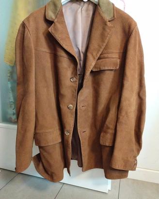 vintage giacca pelle di cervo Merlet
