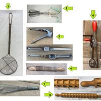 Attrezzo cucina mestolo frusta accendigas