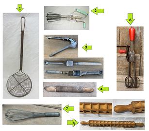 Attrezzo cucina mestolo frusta accendigas