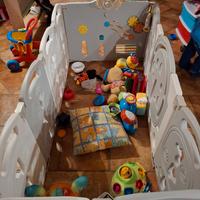 BOX RECINTO GIOCHI BAMBINI COMPONIBILE