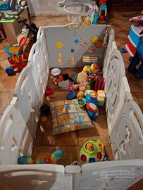 BOX RECINTO GIOCHI BAMBINI COMPONIBILE