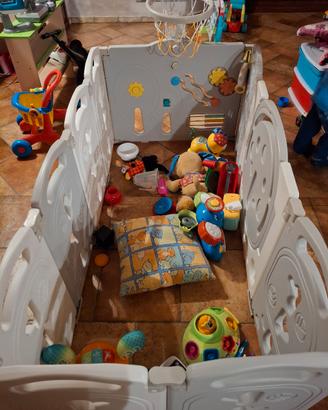 BOX RECINTO GIOCHI BAMBINI COMPONIBILE