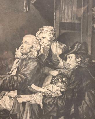 L’Accordée de Village » da J.-B. Greuze stampa