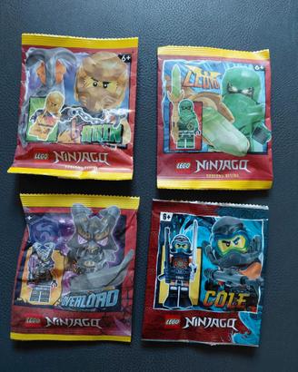 LEGO Ninjago Lloyd, Arin, Overlord, Cole