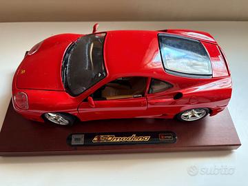 Modellino Burago Ferrari Modena 360 - logo azienda
