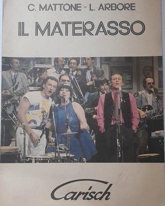 Spartito 1985 in cartone Renzo Arbore Il Materasso