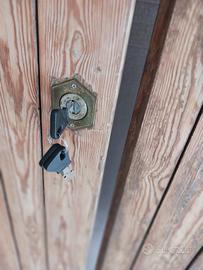 Porta esterna in legno 2 ante