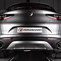 Alfa Romeo Stelvio 2.0 Q4 Scarico Inox
