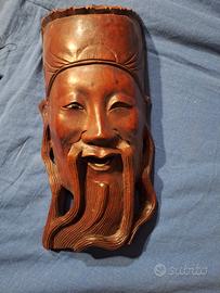 maschera in legno